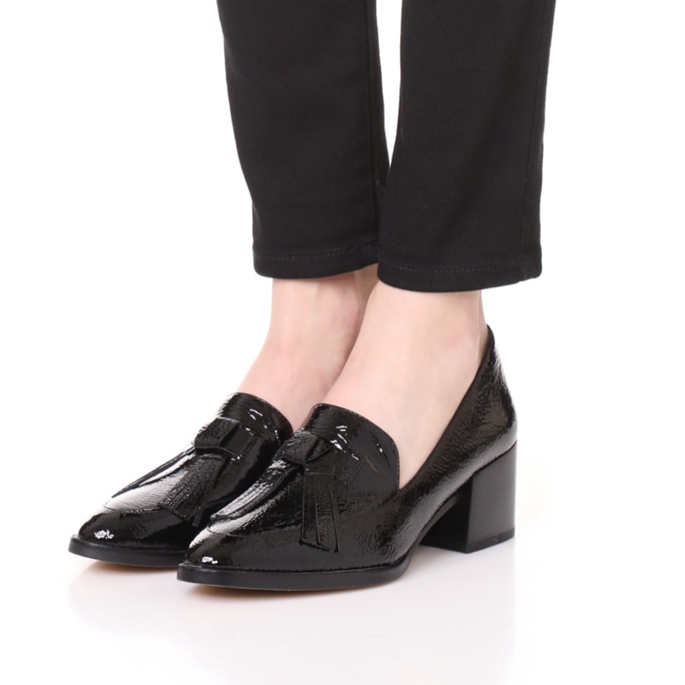 Rebecca minkoff heeled loafers size 9